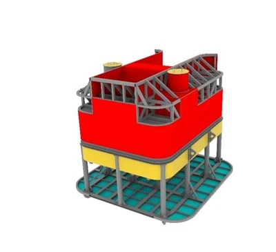 Yatay Rotorlu Dalga Enerjisi Enerji Üretim Cihazı